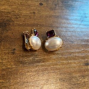 Kenneth Jay Lane earrings clip